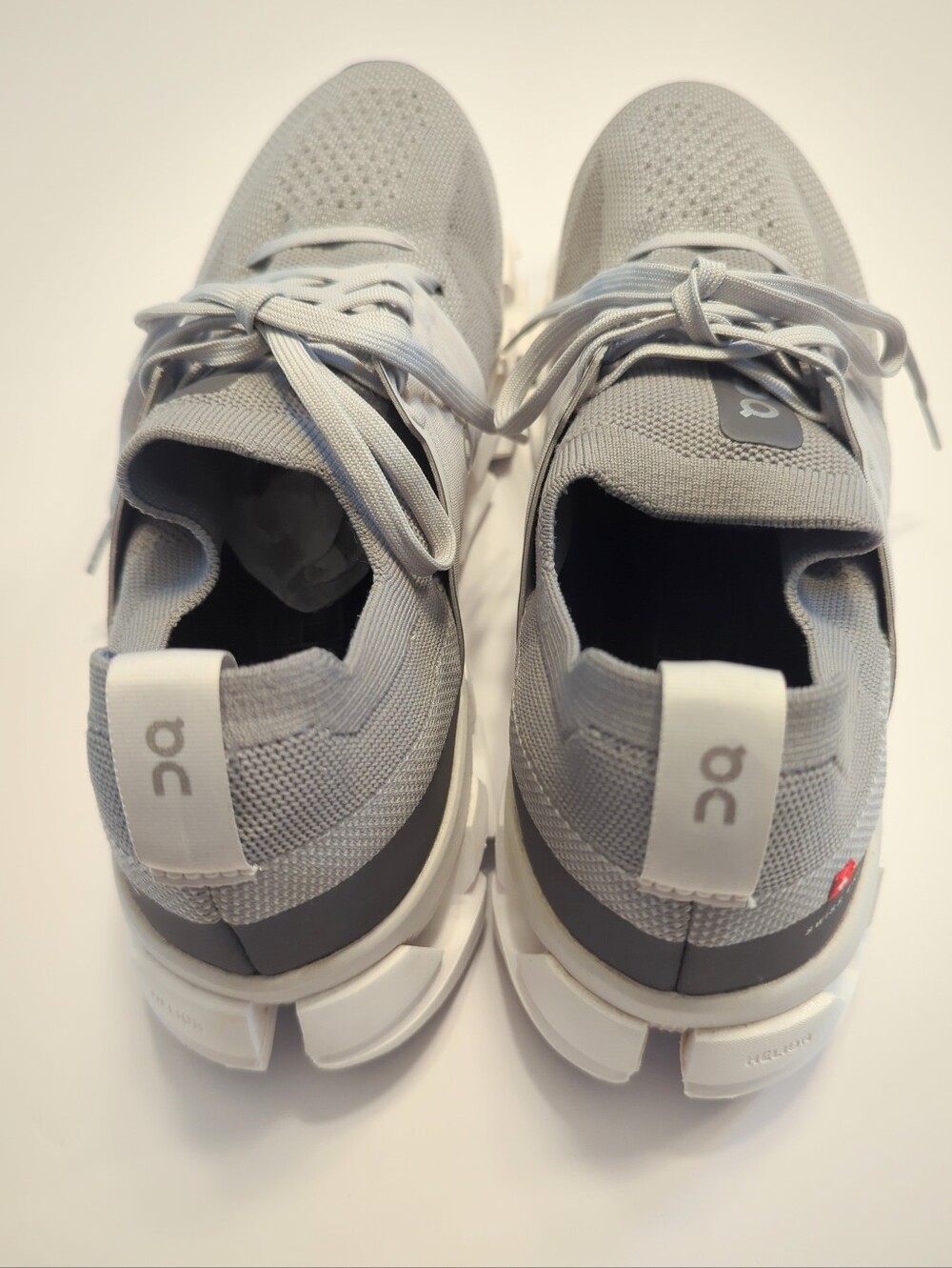 Men's On Cloudswift 3 Running Shoes Sneakers Size 10 Alloy Glacier EUC - Picture 7 of 10